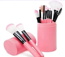 Makeup Brush with Pink Storage Box-thumb3