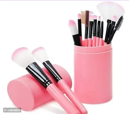Makeup Brush with Pink Storage Box-thumb4