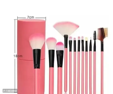 Makeup Brush with Pink Storage Box-thumb3