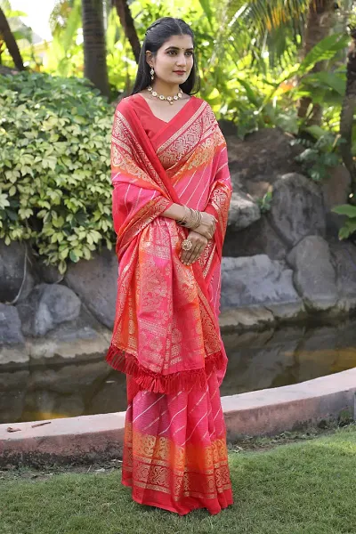 Must Have Cotton Saree with Blouse piece 