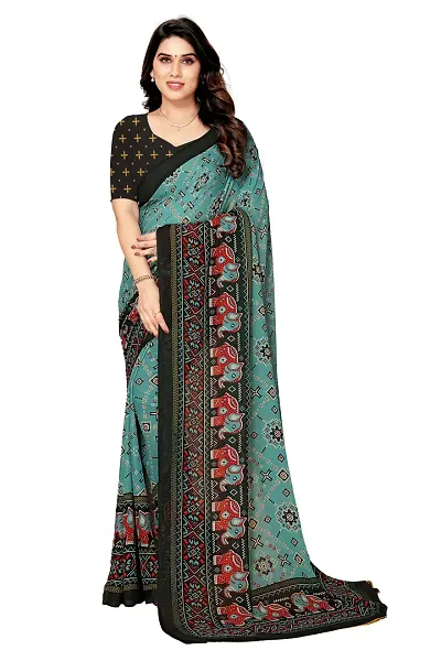 Stylish Saree with Blouse piece For Women