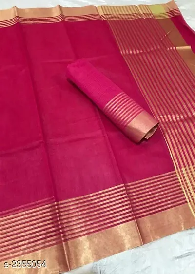 Manipuri Kota Doria Chanderi Cotton Sarees