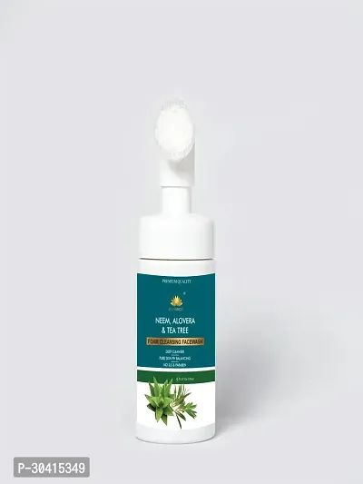 Neem, Alovera And Tea Tree Foam Cleansing Face Wash