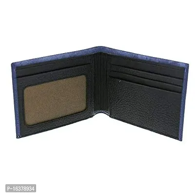 Walletsnbags Blue Men's Wallet-thumb2