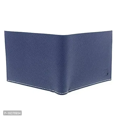 Walletsnbags Blue Men's Wallet-thumb3