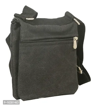 Twin Side Canvas Travel Messenger Bag-thumb3