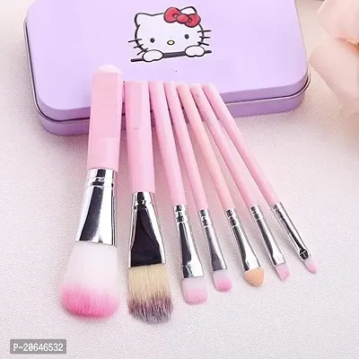 Fancy Make Up Brush Set Pink (7 Pieces)-thumb0