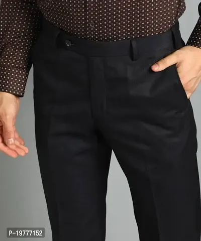 Formal Trouser: Explore Men Blue Cotton Formal Trouser Online | Cliths