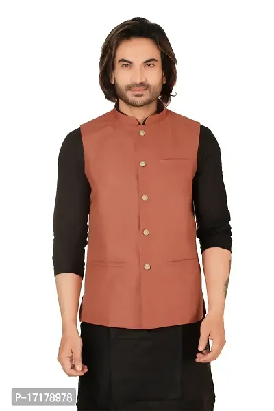 Nehru jacket for men-thumb0