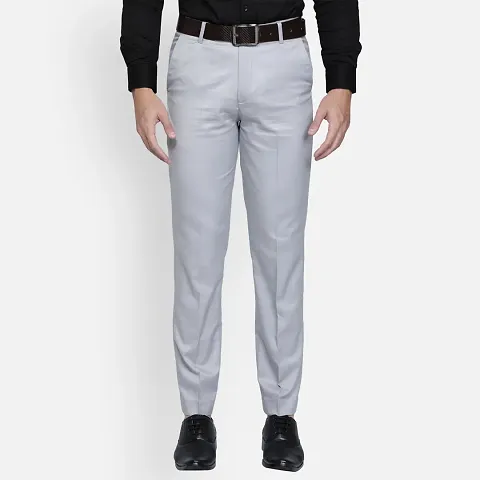 New Arrival Cotton Blend Formal Trousers For Men