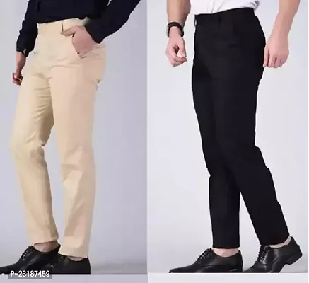 Fabulous Formal Trouser for men (pack of 2)-thumb0
