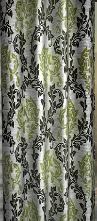 New panipat textile zone 213.36 cm (7 ft) Polyester Digital Printed Door Curtain (Pack of 1)-thumb1