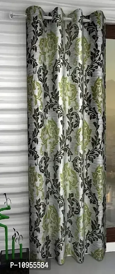 New panipat textile zone 213.36 cm (7 ft) Polyester Digital Printed Door Curtain (Pack of 1)-thumb0