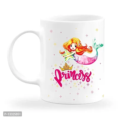 Artle Media Ceramic Coffee Mug for Your Princess / Daughter / Girlfriend - Gift to Your Love, Husband, Wife, Boyfriend, Girlfriend, Valentine, Friend, Brother, Sister, White - 1 Piece-thumb2