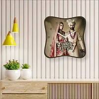 Artle Media Customize Designer Wall Clock with 1 Photo Frame for Birthday and Anniversary Gift & Home Decore (Size 30x30 cm)-thumb2