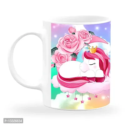 Artle Media Ceramic Coffee Mug ""Unicorn"" Gift to Your Love, Husband, Wife, Boyfriend, Girlfriend, Valentine, Friend,Brother, Sister, White - 1 Piece (ARCM33)