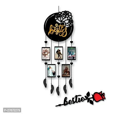 Artle Media Dream Catcher with 5 Photos with wooden rose  (Casual, 20x50cm)