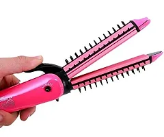 3in1 NHC-8890, Hair Styler - Hair Straightener, Curler & Crimper  pack of 1-thumb4