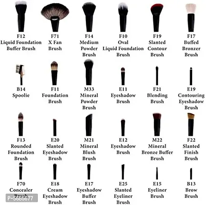 Cosmetic Makeup Brush -Set of 24 Pieces-thumb3