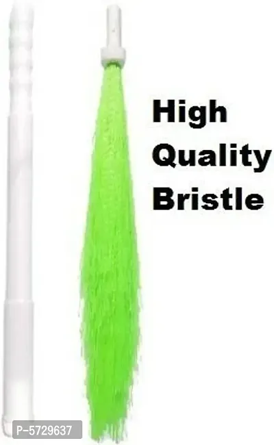 Plastic Broom for Wet and Dry Floor Cleaning Plastic Wet and Dry Broom multicolor pack of 1-thumb5