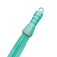 Multipurpose Hard Plastic Bristles Floor Broom Duster Wiper Easy Cleaning for Bathroom  (Multicolor, 2 pack)-thumb2