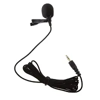 pack of 1 3.5 mm Collar Microphone Kit with Voice Recording Filter Mic for Recording YouTube/Interview/Video Conference/Podcast/iPhone/Android-thumb1