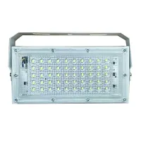 50 Watt LED Ultra Thin Slim IP65 Metalled Waterproof Brick Outdoor Flood Light (Cool White)   pack of 1-thumb3