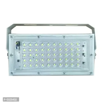 50 Watt LED Ultra Thin Slim IP65 Metalled Waterproof Brick Outdoor Flood Light (Cool White)   pack of 1-thumb4