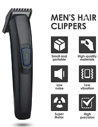 522 Rechargeable Hair Trimmer Runtime: 45 min Trimmer for Men  Women (Black)-thumb1