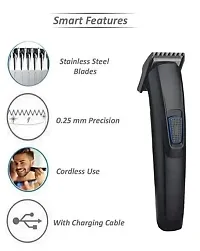 522 Rechargeable Hair Trimmer Runtime: 45 min Trimmer for Men  Women (Black)-thumb2