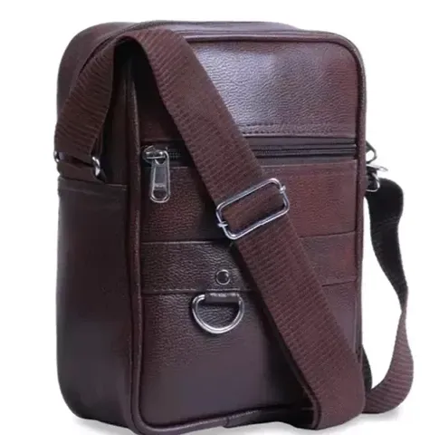 Stylish PU Leather Texture Cross-Body Bag