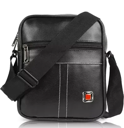 Stylish Retro Leather Messenger Bag For Men