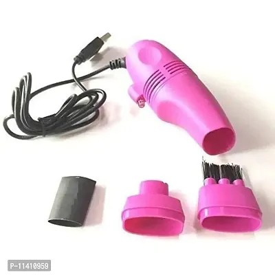 Nilzone Mini USB Vacuum Cleaner Brush Dust Cleaning Kit for Computer Keyboard PC Lap-thumb2
