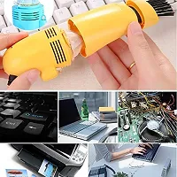 Nilzone Mini USB Vacuum Cleaner Brush Dust Cleaning Kit for Computer Keyboard PC Lap-thumb2