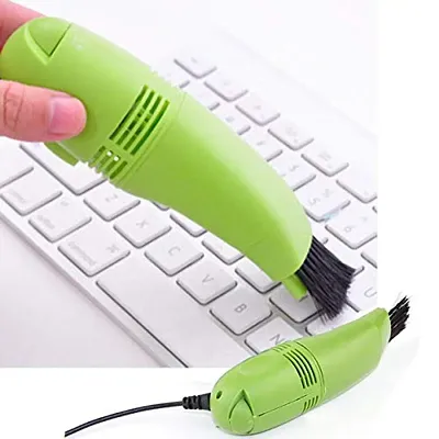 Nilzone Mini USB Vacuum Cleaner Brush Dust Cleaning Kit for Computer Keyboard PC Lap