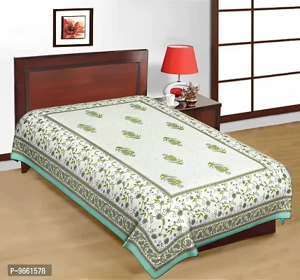 Bombay Spreads Cotton 104 TC Bedsheet (Single_Multicolour)