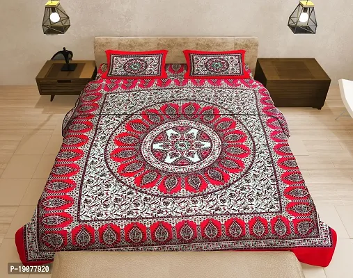 Comfortable Bedsheet with Two Pillow Covers