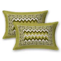 New Collection Green Cotton Printed Double Bedsheet With Pillow Covers-thumb4