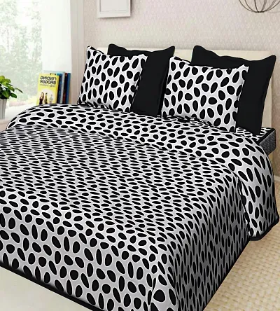 Printed Cotton Queen Size Bedsheets