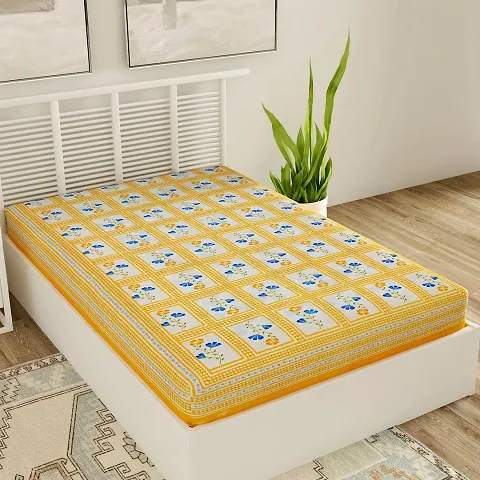 Cotton Single Bedsheet Without Pillow Cover Vol 1
