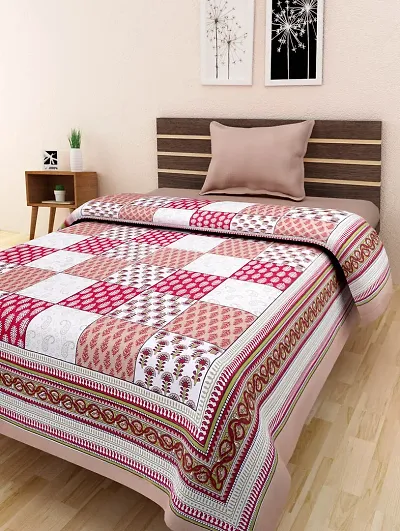 Cotton Single Bedsheet Without Pillow Cover Vol 3