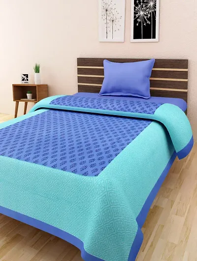 Cotton Single Bedsheet Without Pillow Cover Vol 7