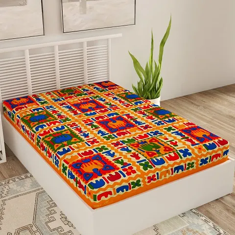 Cotton Single Bedsheet Without Pillow Cover Vol 7