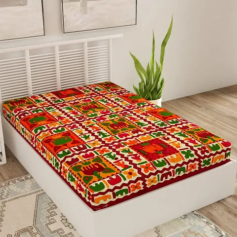 Cotton Single Bedsheet Without Pillow Cover Vol 6