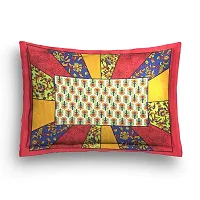 Designer Multicoloured Cotton Printed Single Bedsheet With Pillow Cover-thumb3