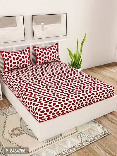 Trendy Cotton Double BedSheet With 2 Pillow Cover