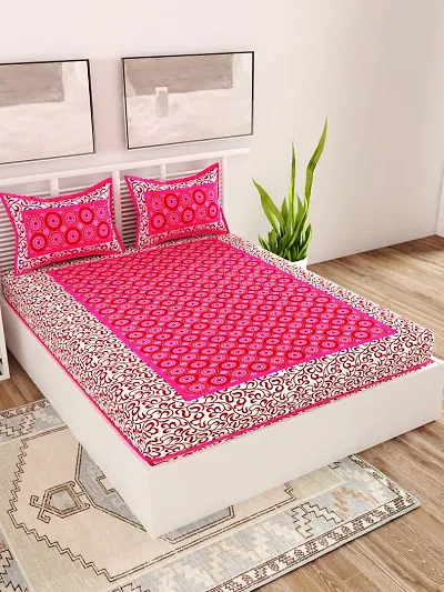 Printed Cotton Double Bedsheets (94*83 Inch) Vol 1