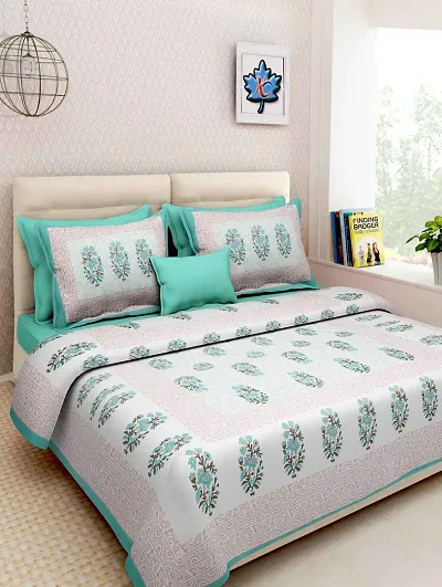 Cotton Double Bedsheets