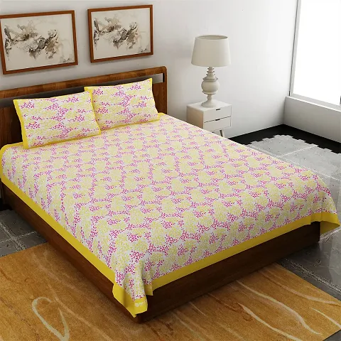 Cotton Printed Double Bedsheets (94*83 Inch) Vol 4