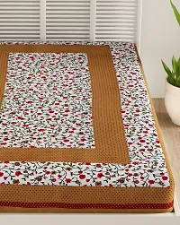 Trendy Cotton Jaipuri Single Bedsheet-thumb3